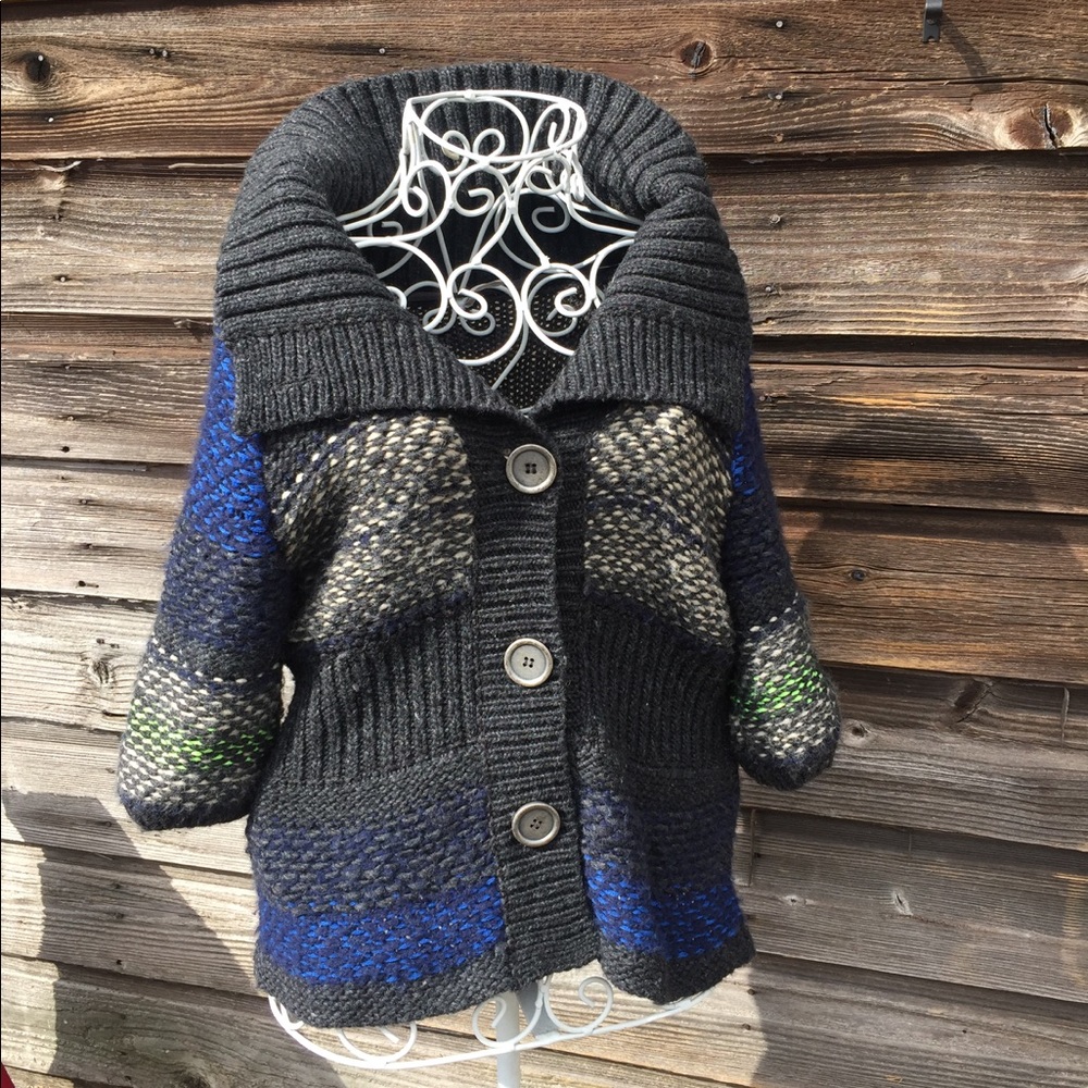 FP Free People Sweater quarter Sleeve M Medium